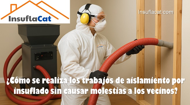 Cómo se realizan los trabajos de insuflado sin causar molestias a los vecinos