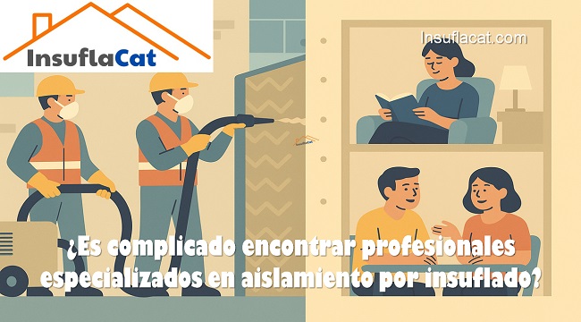 Es complicado encontrar profesionales especializados en aislamiento por insuflado