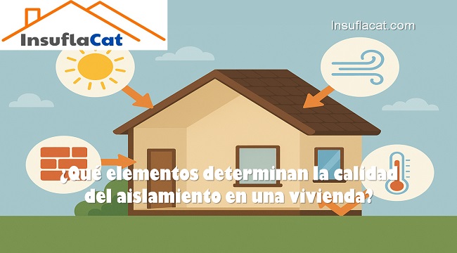 Qué elementos determinan la calidad del aislamiento en una vivienda