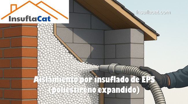 aislamiento por insuflado de EPS poliestireno expandido