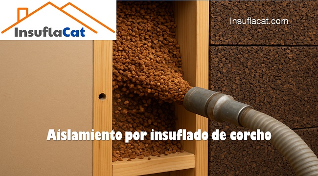 aislamiento por insuflado de corcho
