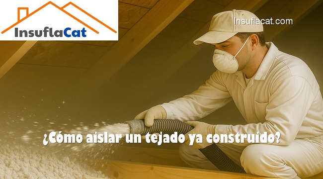 como aislar un tejado ya construido