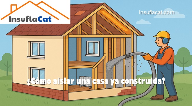 cómo aislar una casa ya construida