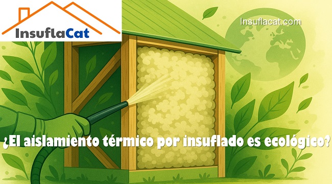 el aislamiento térmico por insuflado es ecológico
