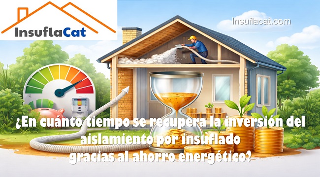 En cuánto tiempo se recupera la inversión del aislamiento por insuflado gracias al ahorro energético