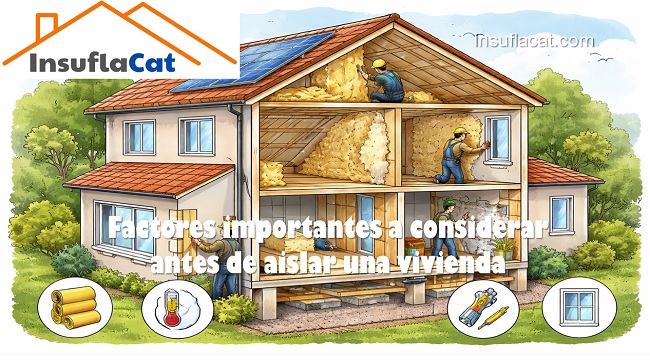 Factores importantes a considerar antes de aislar una vivienda