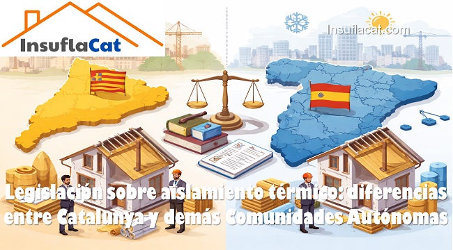 Legislación sobre aislamiento térmico: diferencias entre Catalunya y demás Comunidades Autónomas
