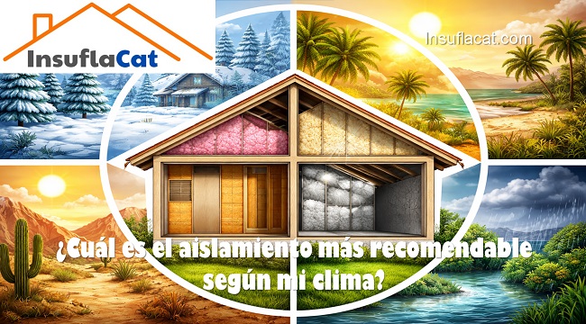 cuál es el aislamiento más recomendable según mi clima