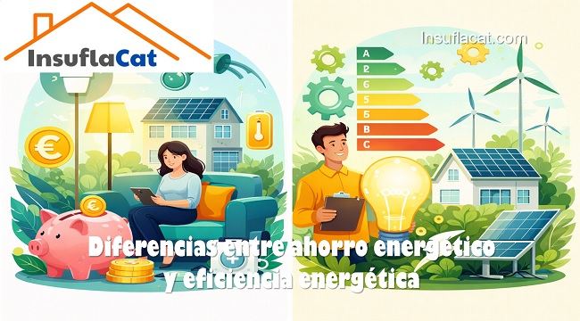 diferencias entre ahorro energetico y eficiencia energetica