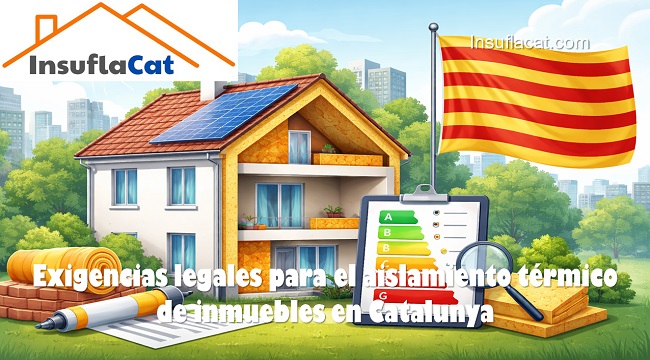 exigencias legales para el aislamiento termico de inmuebles en Catalunya