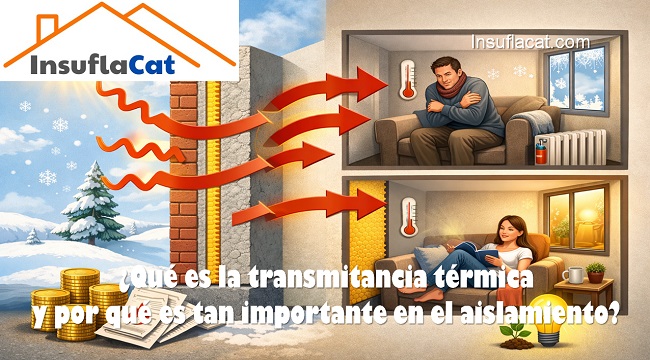 qué es la transmitancia térmica