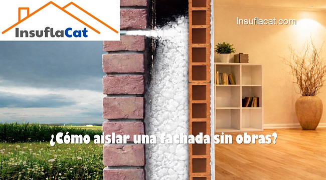 cómo aislar una fachada sin obras