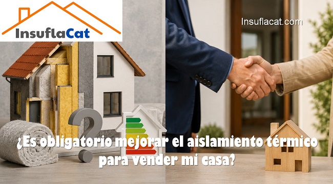 Es obligatorio mejorar el aislamiento térmico para vender mi casa