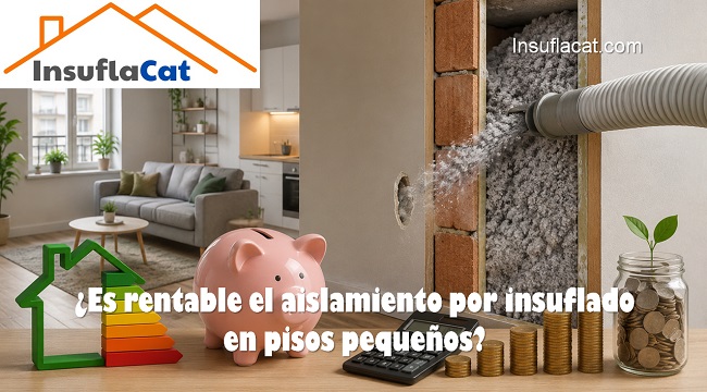 es rentable el aislamiento por insuflado en pisos pequeños
