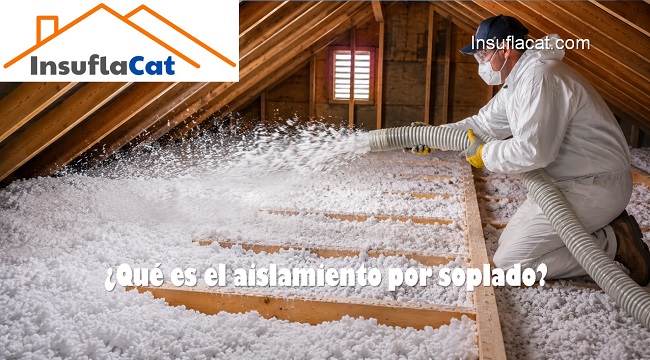 qué es el aislamiento por soplado
